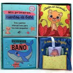 MIS Primeros Cuentos de Beb&eacute; / My First Baby Stories - by  Alicia Teba (Board Book)