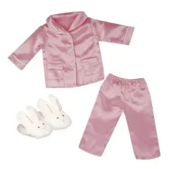 Sophia&rsquo;s Satin Pajama Set for 18&rdquo; Dolls, Pink