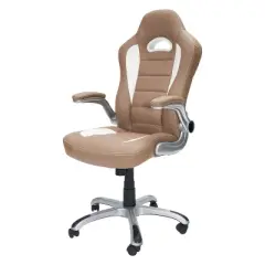 Sapphtopaz Adjustable Office Chair with High Back, Ergonomic Gaming Chair with Armrest and Wheels, Swivel Computer Chair for Office