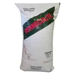 PVP Industries Super Coarse Vermiculite, Natural and Odorless Mix - Professional Use for Gardening, Packaging, and Industrial, 4 Cubic Feet
