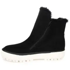 Journee Collection Womens Jezzy Tru Comfort Foam Double Zip Wedge Booties