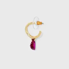 SUGARFIX by BaubleBar Heart and Lips Ear Cuff and Earrings - Gold/Pink/Red