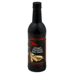 House of Tsang Ginger Flavored Soy Sauce - Case of 6 - 9.85 oz