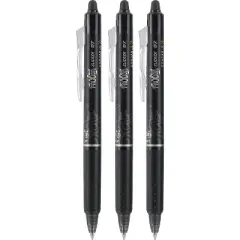 Pilot FriXion Ball Clicker Erasable Gel Pens Fine Point Black Ink 147445