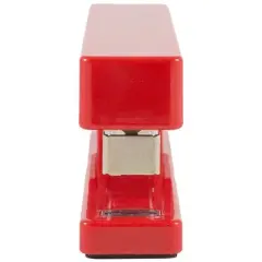 JAM Paper Modern Desk Stapler - Red: Office Supplies, Plastic, Clips & Fasteners, 1.12" Height, 2.5" Width