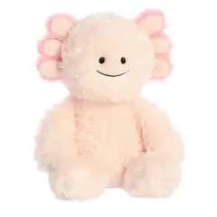 Aurora Medium Axolotl Tubbie Wubbies Snuggly Stuffed Animal Pink 12"