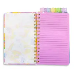 Silver Buffalo Care Bears Rainbows 5-Tab Spiral Notebook With 75 Sheets