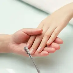 Unique Bargains Multi-function Cuticle Pusher 5.04" Length Silver Tone 1 Pc