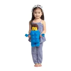 Manhattan Toy Company LEGO&reg; Minifigure Brick Suit Guy 13" Plush Character