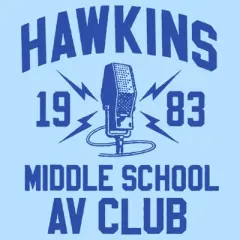 Men's Stranger Things Hawkins AV Club 1983 T-Shirt