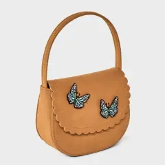 Toddler Butterfly Saddle Bag - Cat & Jack&trade; Brown