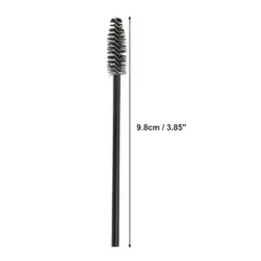 Unique Bargains Lightweight Eyelash Brush 100 Pcs