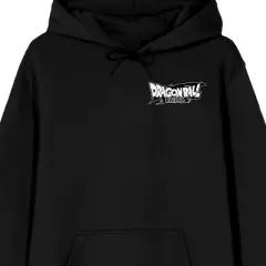 Dragon Ball Daima Son Goku Adult Black Long Sleeve Hooded Sweatshirt