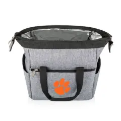 NCAA Clemson Tigers On The Go Lunch Cooler - Gray