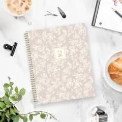 Blue Sky Rachel Parcell 2025-2026 Weekly/Monthly Wirebound Planner 8.5"x11" Printed Monroe Neutral