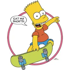 Men's The Simpsons Eat My Shorts Sweatshirt