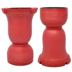 11" Indoor/Outdoor Polyresin 4-in-1 Fountain Tower with Planter - Bernini