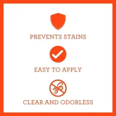 TriNova Non-Aerosol Stain Guard Fabric Protection Spray | Upholstery, Carpet, Rugs | 18 fl oz