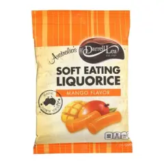 Darrell Lea Mango Flavor Soft Eating Liquorice - Case of 8/7 oz