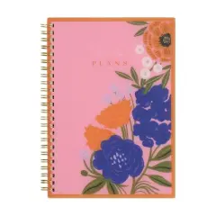 Organized by Happy Planner Feathered Flora Small 2025-2026 12 Month Twin Loop Dated Planner