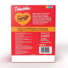 Delectables Squeeze Up Variety Pack with Tuna, Salmon & Chicken Flavor Cat Treat - 27oz/54ct