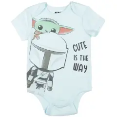 Star Wars The Child Baby 5 Pack Bodysuits Newborn to Infant