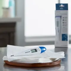 McKesson Oral Digital Thermometer Stick LCD Display 16-415GMHT 1 Each