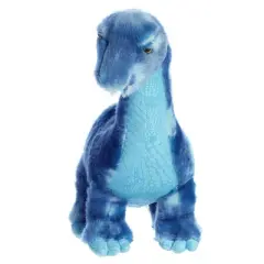 Aurora Dinosaur 15.5" Brachiosaurus Blue Stuffed Animal