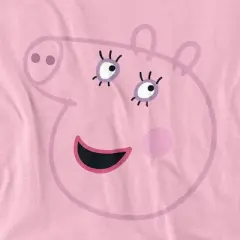 Toddler Boys' Peppa Pig Pink Out Mummy Pig Face T-Shirt