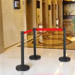 Yaheetech Retractable Belt Stanchion Set for Queuing Lines Crowd Control Barriers