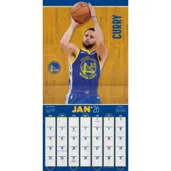 NBA 2026 Superstars 12"x12" Wall Calendar