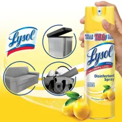 Lysol Lemon Disinfectant Spray - 19oz/2ct