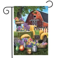 Briarwood Lane Garden Flag 12x18 For Outdoor Flower Barn Spring For Spring Garden Flag Flags For Outside