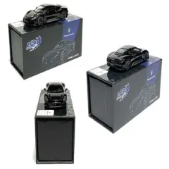 Maserati MC20 Nero Enigma Black 1/64 Diecast Model Car by BBR Models