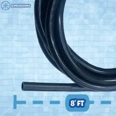 Poolzilla 8&rsquo; FT Chlorinator Tubing - Compatible with Hayward CLX220J, CL220, CLX220GA