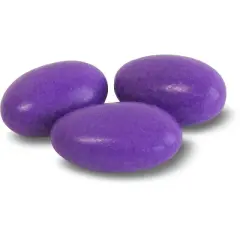 Purple Jordan Almonds by It's Delish, 3.5 lbs Jumbo Container