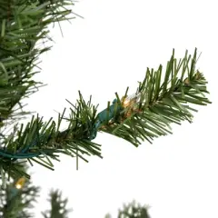 Northlight 3' Prelit Artificial Christmas Tree Canadian Pine - Multicolor Lights