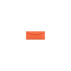 LUX #9 Regular Envelopes 3 7/8" x 8 7/8" Bright Orange 250 Qty (WS-2032-250)