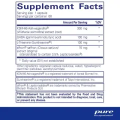 Pure Encapsulations Daily Calm - Helps Relieve Occasional Stress* - 60 Capsules