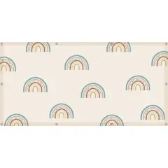 Teacher Created Resources&reg; Calming Covers Ceiling Light Filters, 2' x 4', Modern Rainbow, Pack of 4