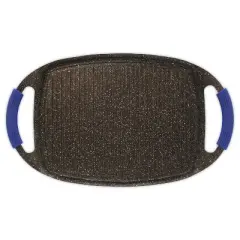 BergHOFF Cast Aluminum Nonstick Teppanyaki Grill, 18.5" x 11.4"