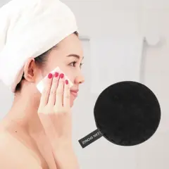 Unique Bargains Reusable Round Facial Sponges 1 Pc