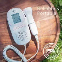 Little Martin's Portable Fetal Doppler - Hear Your Baby's Heartbeat Anytime - FDA Cleared