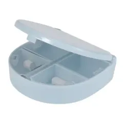 Unique Bargains 4 Grids Single Layer Pill Case 1 Pc