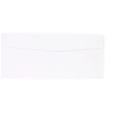 School Smart Number 10 Envelopes, 4-1/8 x 9-1/2 Inches, White, Pack of 500