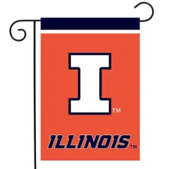 Briarwood Lane Illinois Fighting Illini Garden Flag NCAA Licensed 12.5" x 18"