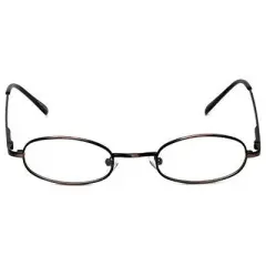 Calabria 2962 Semi-Rimless Flexie Reading Glasses in Cobalt ; +1.00