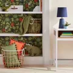 Kids' Woven Basket Natural with White Rim - Pillowfort&trade;