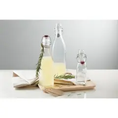 Kilner Square Swing Top Bottle, 9 Ounce