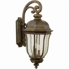 Craftmade Lighting Harper 3 - Light Wall Light in  Peruvian Bronze Outdoor